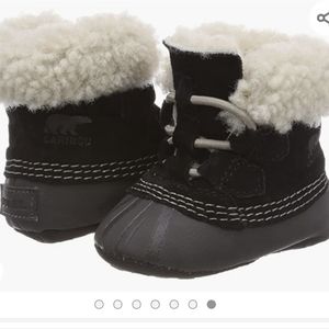 Sorel Carabootie Black Infant Size 2 New in Box